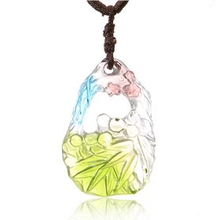 天工坊琉璃項(xiàng)鏈 歲寒三友 珠寶首飾